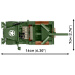 COBI: WW II 37mm GMC M6 Fargo építőjáték (3116)