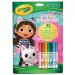 Crayola: Color &amp; Activity - Gabi babaháza foglalkoztató 7 db filctollal