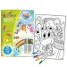 Crayola: Mini Kids maxi kifestő és filctoll készlet - Állatkornis