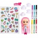 Crayola: Colour n' Style Dolls Deluxe - Rose színezhető divatbaba kiegészítőkkel