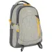 Spirit: Crew szürke, sárga lekerekített iskolatáska, hátizsák 48x31x20cm