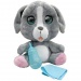 Cry Pets: Pityergő szürke kiskutya plüss játék