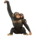 Csimpánz kölykével játékfigura - Bullyland