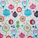 Színes díszek mintás csomagolópapír 200x70cm