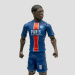 Focista akciófigura, 20 cm - PSG, Dembele 10-es mezben