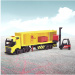 DHL Kamion fénnyel és hanggal - Dickie Toys