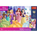 Disney Hercegnők 100db-os UFT puzzle poszterrel - Trefl