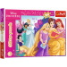 Disney hercegnők 100db-os glitteres puzzle - Trefl