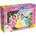 Disney Hercegnők 2 az 1-ben maxi 35db-os puzzle és színező 70x50cm - Lisciani