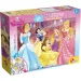 Disney Hercegnők 2 az 1-ben 60db-os maxi puzzle és színező 70x50cm - Lisciani