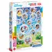 Disney mesehősök Supercolor puzzle 104db-os - Clementoni