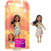 Disney hercegnők: Mini Pocahontas hercegnő baba fényes szoknyával - Mattel