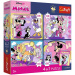 Disney Minnie egér - 4 x 88 db-os Premium Plus Kids puzzle - Trefl