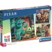 Disney Pixar 3x48db-os Supercolor puzzle - Clementoni