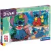 Disney Stitch 104db-os maxi Supercolor puzzle - Clementoni