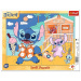 Disney Stitch a tengerparton 25db-os keretes puzzle - Trefl