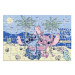 Luna: Disney Stitch 2az1-ben 60db-os puzzle és Stitch figura