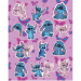 Luna: Disney Stitch Art Set színező 6 darab filctollal és matricákkal