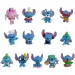 Disney Stitch mini meglepetés figura ananász formájú kapszulában 4. széria 1db