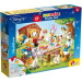 Disney Donald kacsa családja 2 az 1-ben maxi 35db-os puzzle és színező 70x50cm - Lisciani