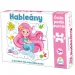 Hableány óriás padló puzzle 12db-os