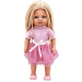 Dolls World: Magyarul beszélő Charlotte baba, rózsaszín ruhában
