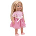 Dolls World: Magyarul beszélő Charlotte baba, rózsaszín ruhában