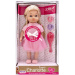 Dolls World: Magyarul beszélő Charlotte baba, rózsaszín ruhában
