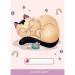 ICO: Süni Dreaming Cat mintás leckefüzet A/5-ös