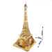 Exkluzív Eiffel-torony 3D puzzle LED világítással 89db-os szett - CubicFun