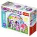 Én kicsi pónim: Boldog pónik 20db-os mini maxi puzzle 4 féle - Trefl