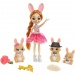 Enchantimals: Brystal Bunny baba nyuszi családdal - Mattel