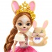 Enchantimals: Brystal Bunny baba nyuszi családdal - Mattel