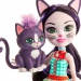 Enchantimals: Ciesta Cat és Climber játékfigurák - Mattel