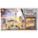 Építőipari játékszett 2db autóval