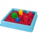 Kinetic Sand: Közepes méretű homokgyurma tálca 30x30cm többféle színben