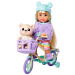 Evi Love: Teddy Bike – Kerékpáros játékszett - Simba Toys