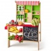 Fa zöldséges stand játékszett 74x63x103cm - Woodyland