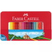 Faber-Castell: Színes ceruza szett fém dobozban 60db-os