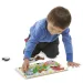 Farm állatos vastag fa formapuzzle 8 elemmel - Melissa &amp; Doug