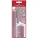 Faber-Castell: Grip 2001 rózsás árnyék grafit ceruza szett hegyezővel és radírral