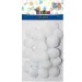 Fehér pompon szett 25mm 25db