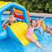 Felfújható házikó sziget csúszdával 279x137x122cm - Intex
