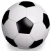 Fekete-fehér focilabda 23cm-es