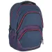 Spirit: Freedom kék és pink lekerekített iskolatáska, hátizsák 46x33x22cm