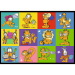 Garfield kalandjai 4x250db-os puzzle - Trefl