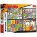 Garfield kalandjai 4x250db-os puzzle - Trefl