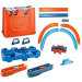 Hot Wheels: Truck Builder kiegészítő pályaszett tároló dobozban - Mattel