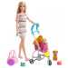 Barbie: Kutyasétáltató játékszett kiegészítőkkel - Mattel