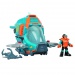Imaginext: Cápás játékszett cápával és tengeralattjáróval - Mattel